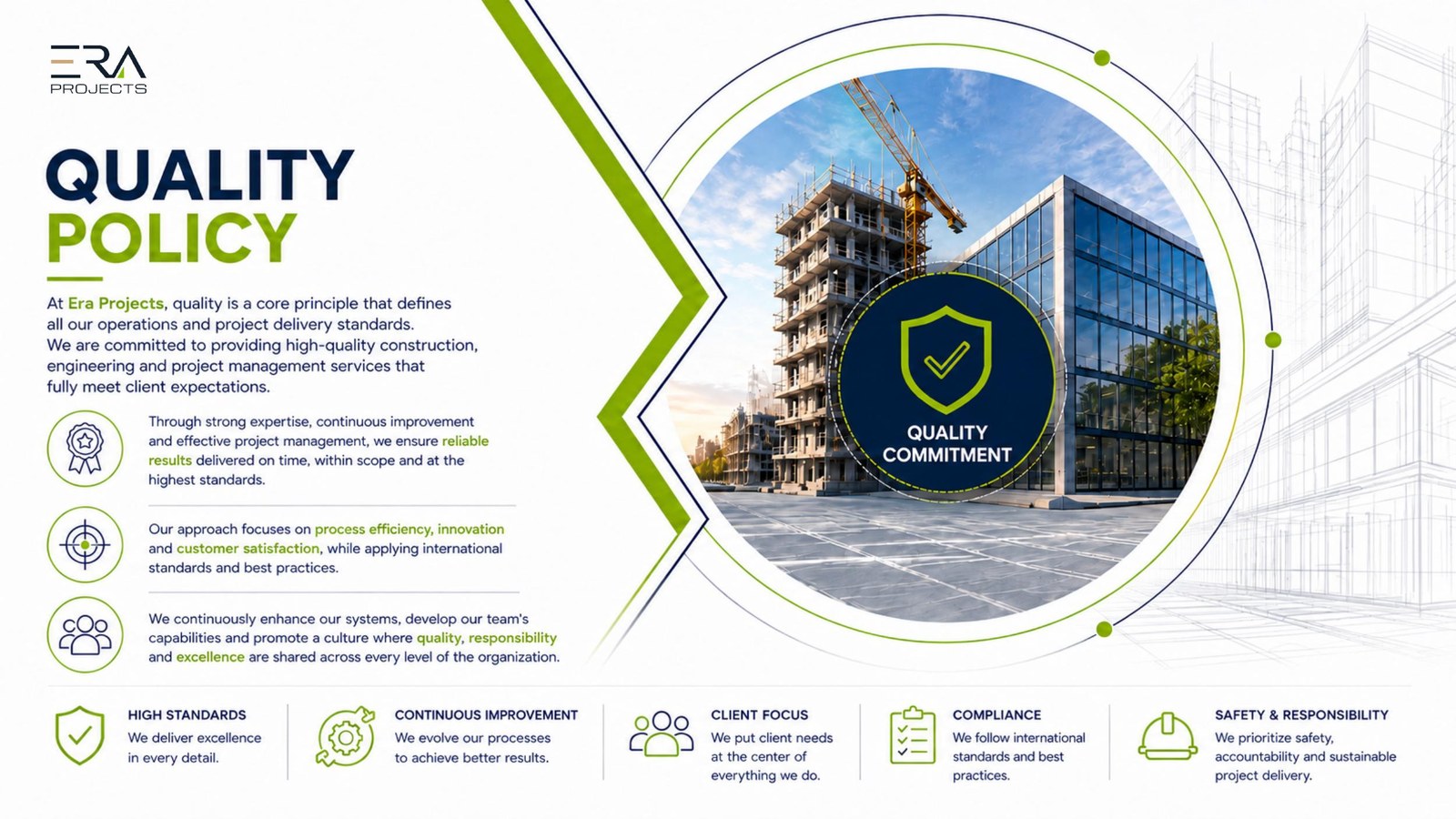 ERA Projects Quality Policy